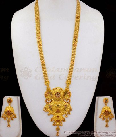 Buy Online One Gram Gold Haram Design Gold Plated Jewelry Hr