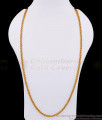 CDAS29-Lg 30 Inch Long 22Kt Gold Tone Guaranteed Chain For Daily Wear