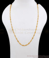 CGLM110 Latest 1 Gram Gold Chain Solid Charm Designs