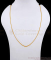 CGLM112 Very Thin Cubic Design Gold Chain For Regular Use