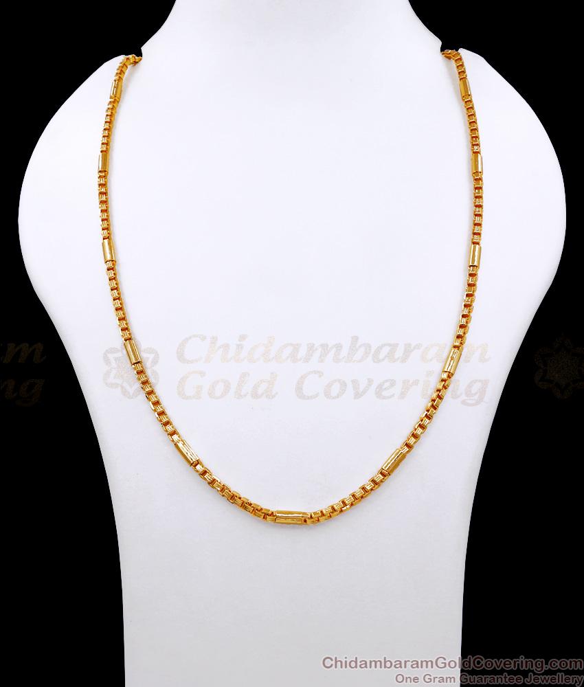 CGLM116 Thick Gold Plated Chain Daily Wear Collections