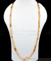 30 Inch Long High Quality Gold Look Rettai Vadam Chain Design Online CGLM122-Lg