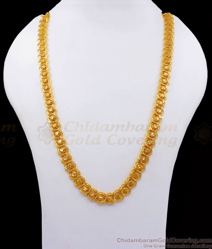 Buy Latest Daily Wear Link Chain Heavy Thick One Gram Gold Chain for Men