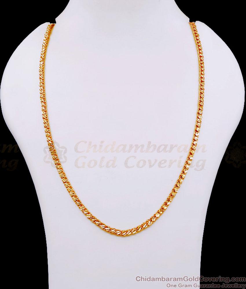 CHRT92 Beautiful Leaf Design Gold Imitation Chain Guarantee Jewelry