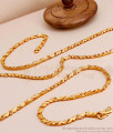 CHRT94-Lg 30 Inch Latest Gold Plated Long S Cutting Chain For Women