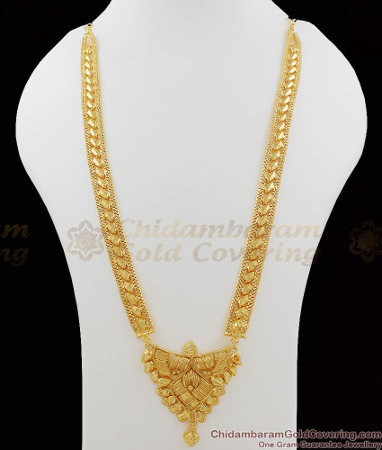 Light weight gold hot sale long necklace