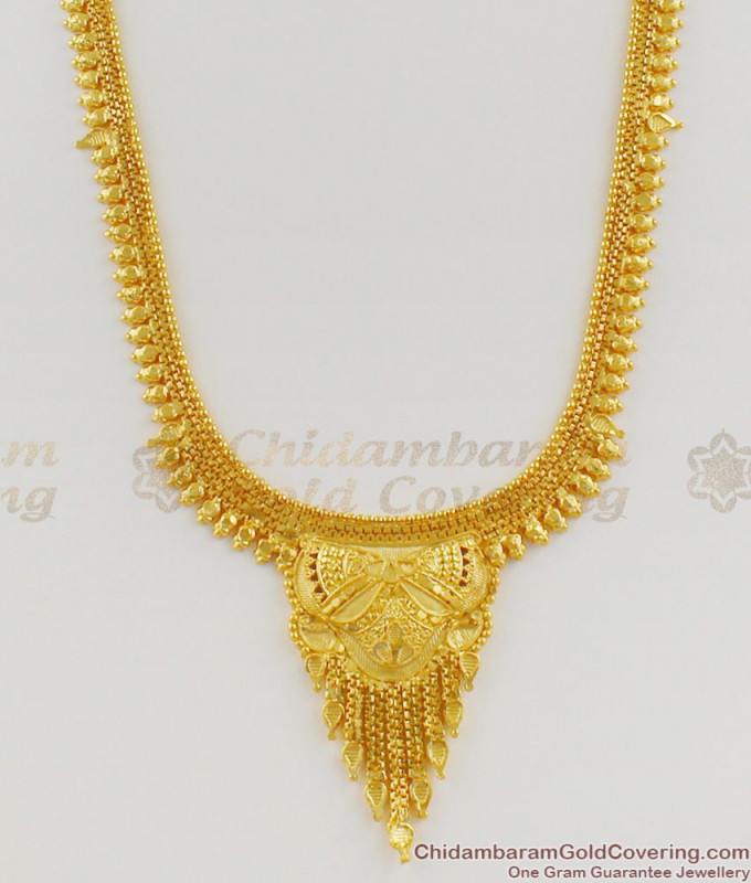 Kasu Malai, Ruby Stone Gold Plated Aaram, American Diamond Aaram ...