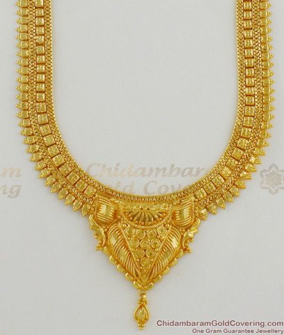 One Gram Gold Finish Andra Double Pottu Thali Model For Traditional ...