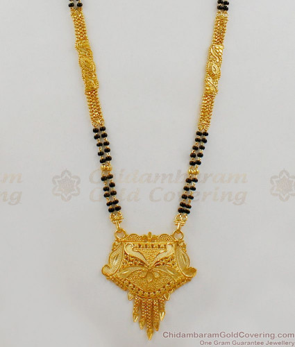 Latest daily wear gold on sale mangalsutra