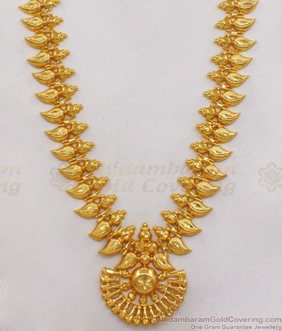 Traditional Gold Dollar Chain Lakshmi Design For Ladies Daily Wear BGDR667