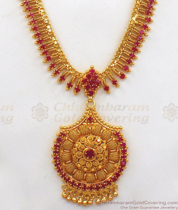 South Indian One Gram Gold Jewelry | One Year Guarantee