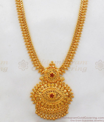 Latest design gold long on sale necklace