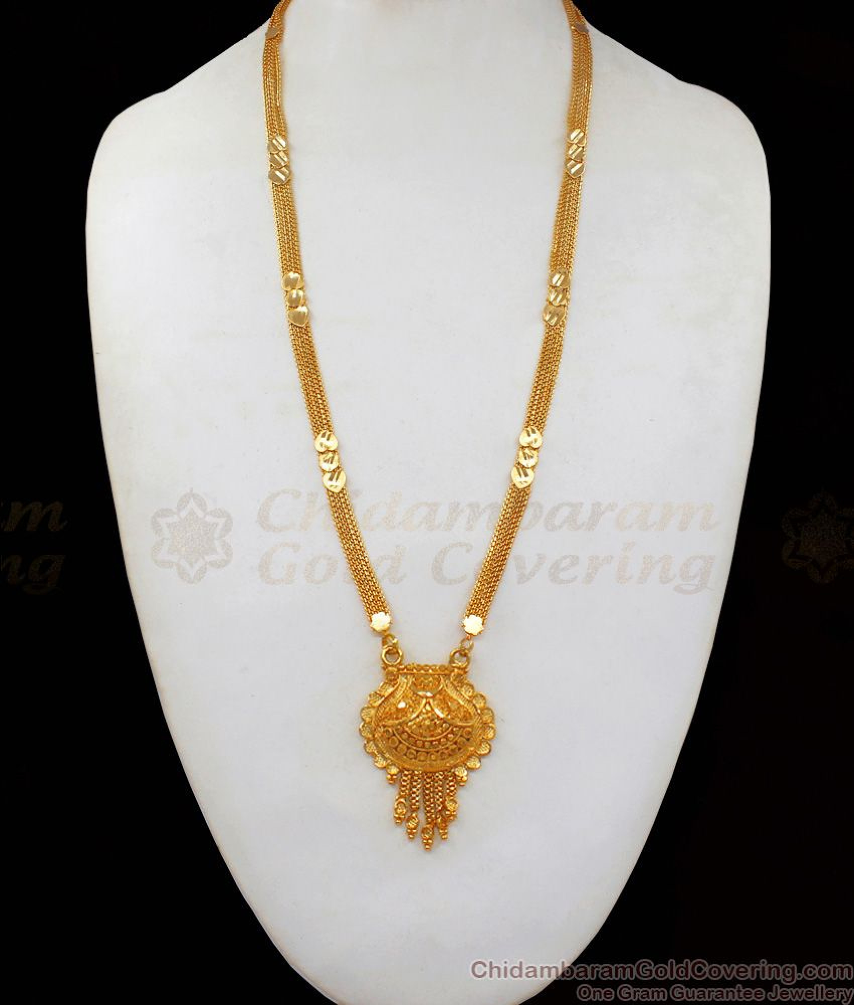 Elegant One Gram Gold Mangalsutra Haram Collections HR2048