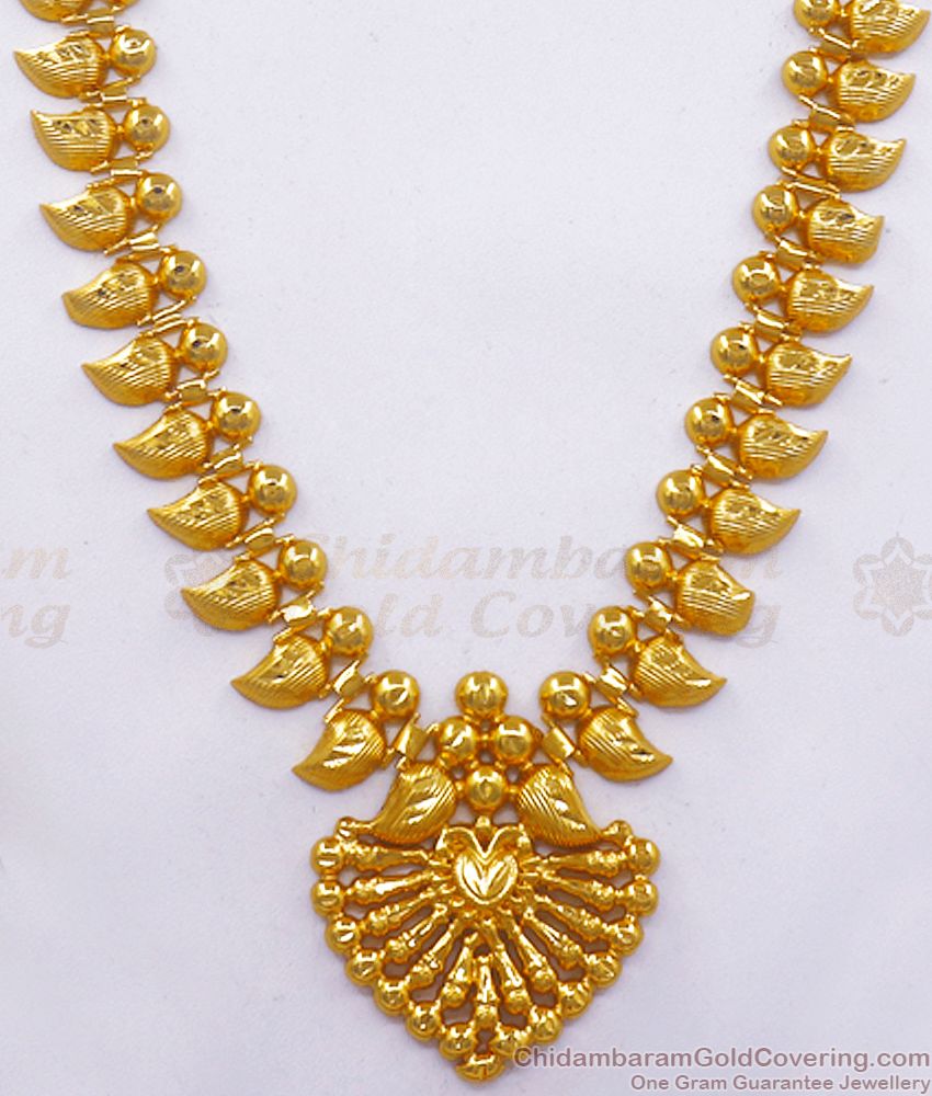 Grand Bridal Gold Plated Haram At Affordable Price HR2337