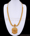 Long Gold Plated Haram Calcutta Design Ruby Stone Collection HR2468