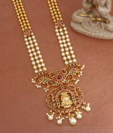 Kasu Malai, Ruby Stone Gold Plated Aaram, American Diamond Aaram ...