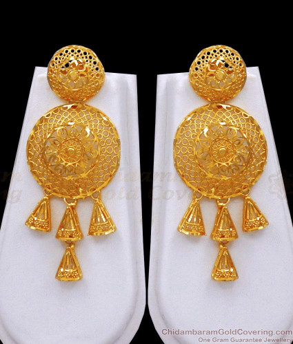 Plain Gold Earrings Manufacturer,Supplier, Exporter,