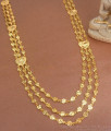 Multi Line Haram Gold Plated Governor Malai Collections HR2922