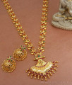 Grand Look Long Haaram Bridal Jhumki Jewellry Set HR2968