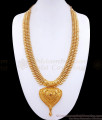 Grand Heavy Look Heart Design Gold Imitation Haram HR2982