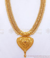 Grand Heavy Look Heart Design Gold Imitation Haram HR2982