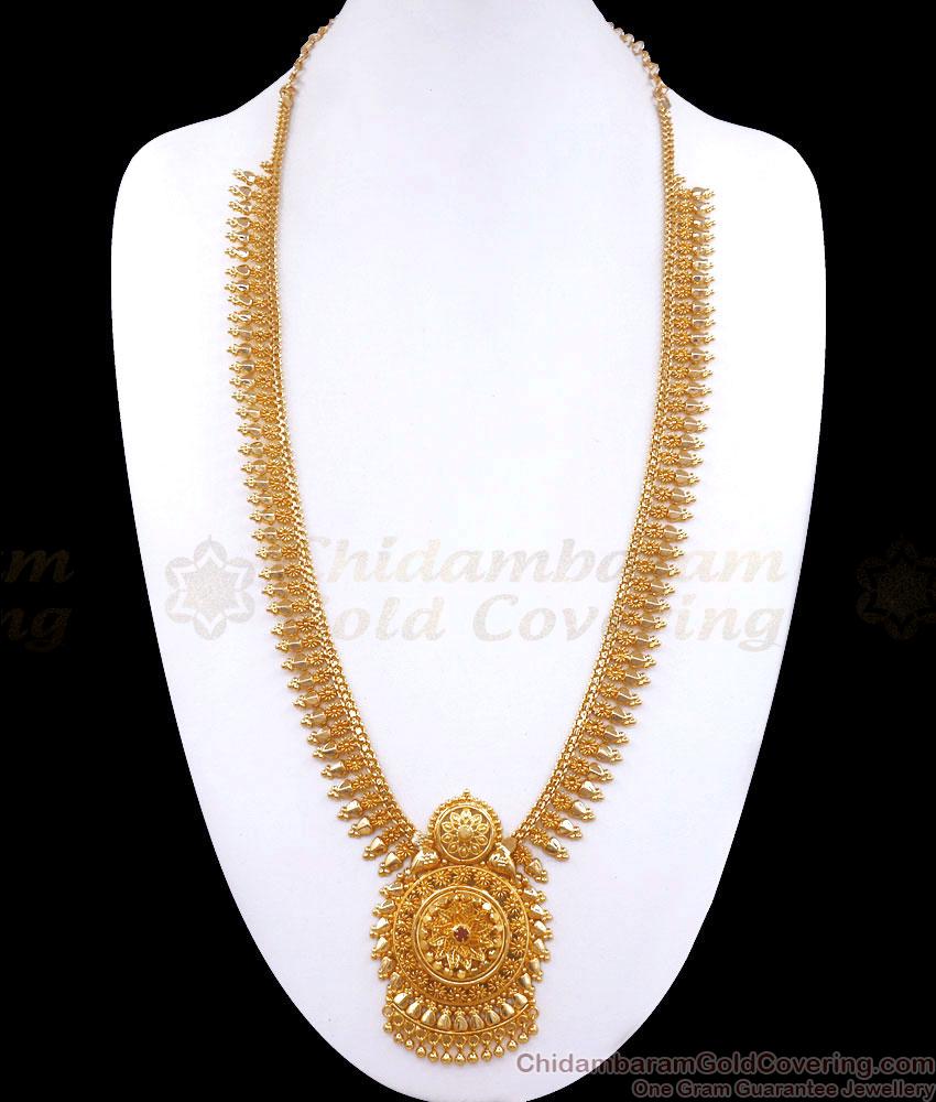 New Model Ruby Stone Gold Haram Covering Jewelry HR2983