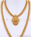 High Quality Gold Imitation Haram Necklace White Stone Jewelry Set HR2997