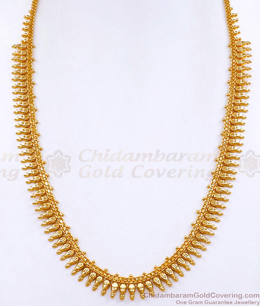 Elegant Kerala Wedding Haram Women Gold Imitation Jewelry HR3014