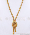 New Model Heart Type Gold Haram Lakshmi Pendant HR3065