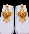 Bridal Jewelry Gold Plated Rani Haaram With Earrings Set HR3075