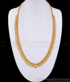 New Arrival Full Gold Plated Mullai Haram Simple Design For Women HR3166