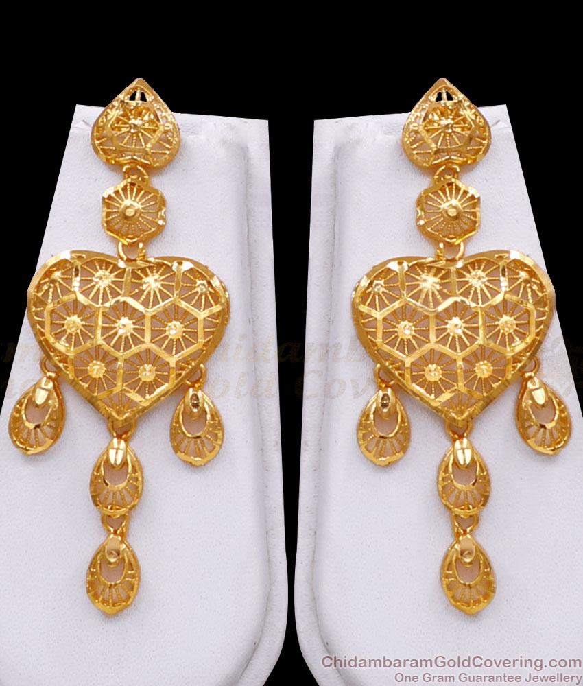 24Kt Real Gold Design Dubai Haram Set 2025 Wedding Jewelry HR3234