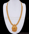 Stylish Ruby Stone Design Gold Imitation Long Haram HR3280