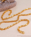 New Model Gold Imitation Chain Fish Design For Daily Wear CHNS1163