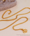 Latest Daily Use Gold Chain Imitation Jewelry For Women CHNS1169