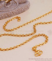 Short Gold Plated Daily Wear Chains For Women CHNS1172