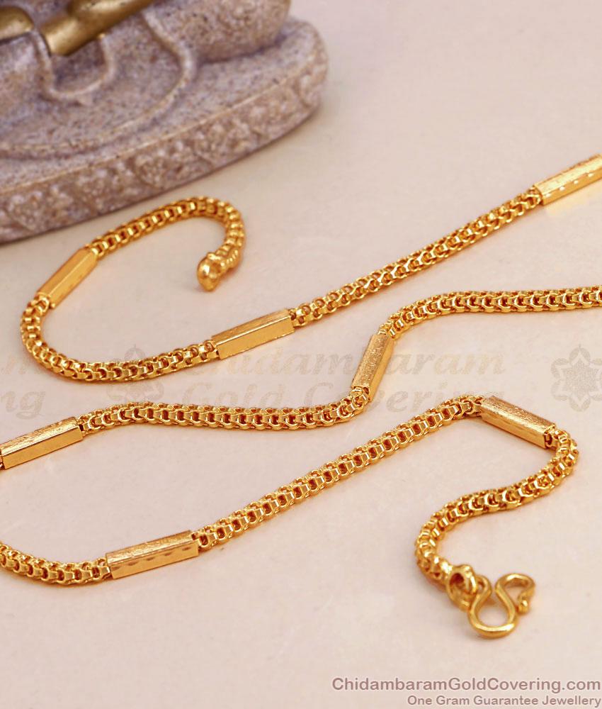 Buy South Indian Gold Plated Short Chain Designs Online CHNS1189