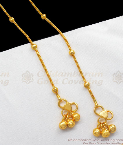 1 gram online gold anklets online