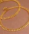 10 Inch Modern Gold Anklet Designs For Womens ANKL1197