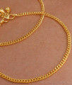 10.5 Inch Daily Wear Gold Payal Imitation Jewelry Design ANKL1208
