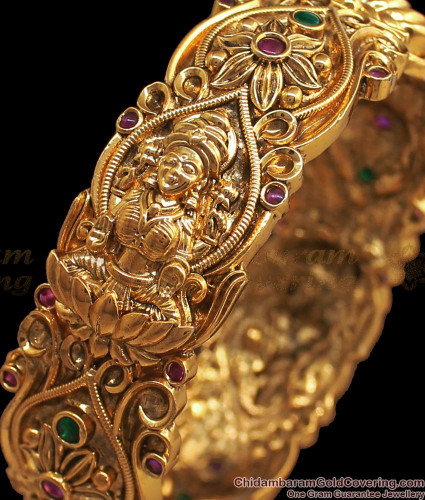 Gold Platted CZ Desige Kada M1521 – Urshi Collections