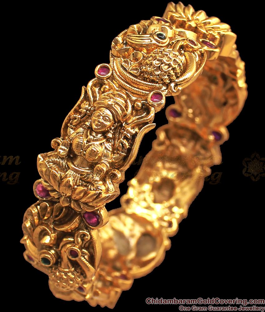 Large Plain Gold Bangle - Tilly Sveaas Jewellery
