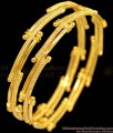 BR1206-2.4 Fancy Design Gold Plated Party Wear Bangles Jewelry Collections