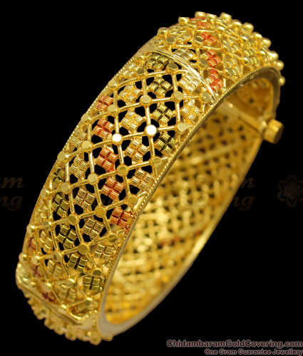 Single kada deals bangles gold