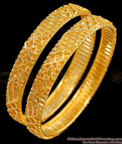 Simple kada hot sale bangle designs