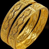 Gold covering bangles online designs with price