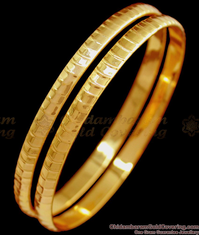 BR1505-2.4 Original Impon Long Life Daily Wear Gold Bangle Collections