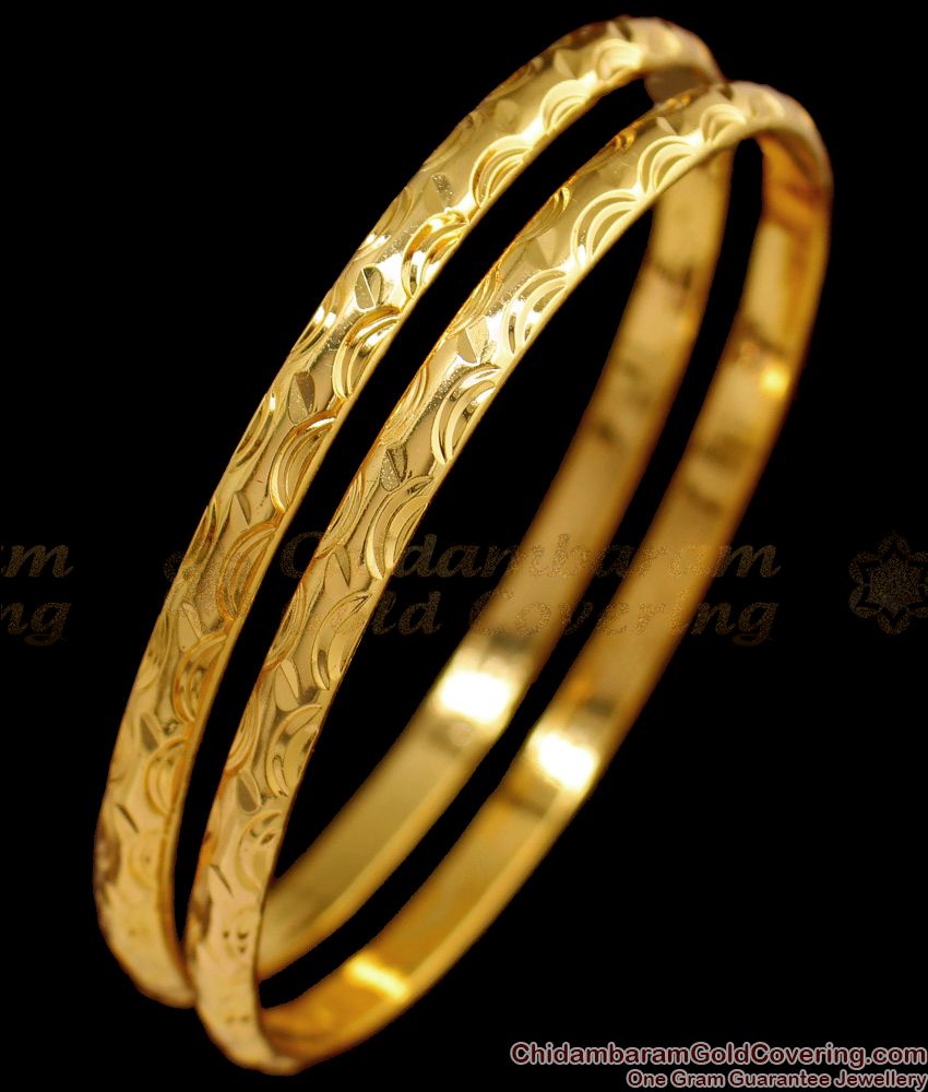 BR1508-2.8 Original Impon Long Life Daily Wear Gold Bangle Collections