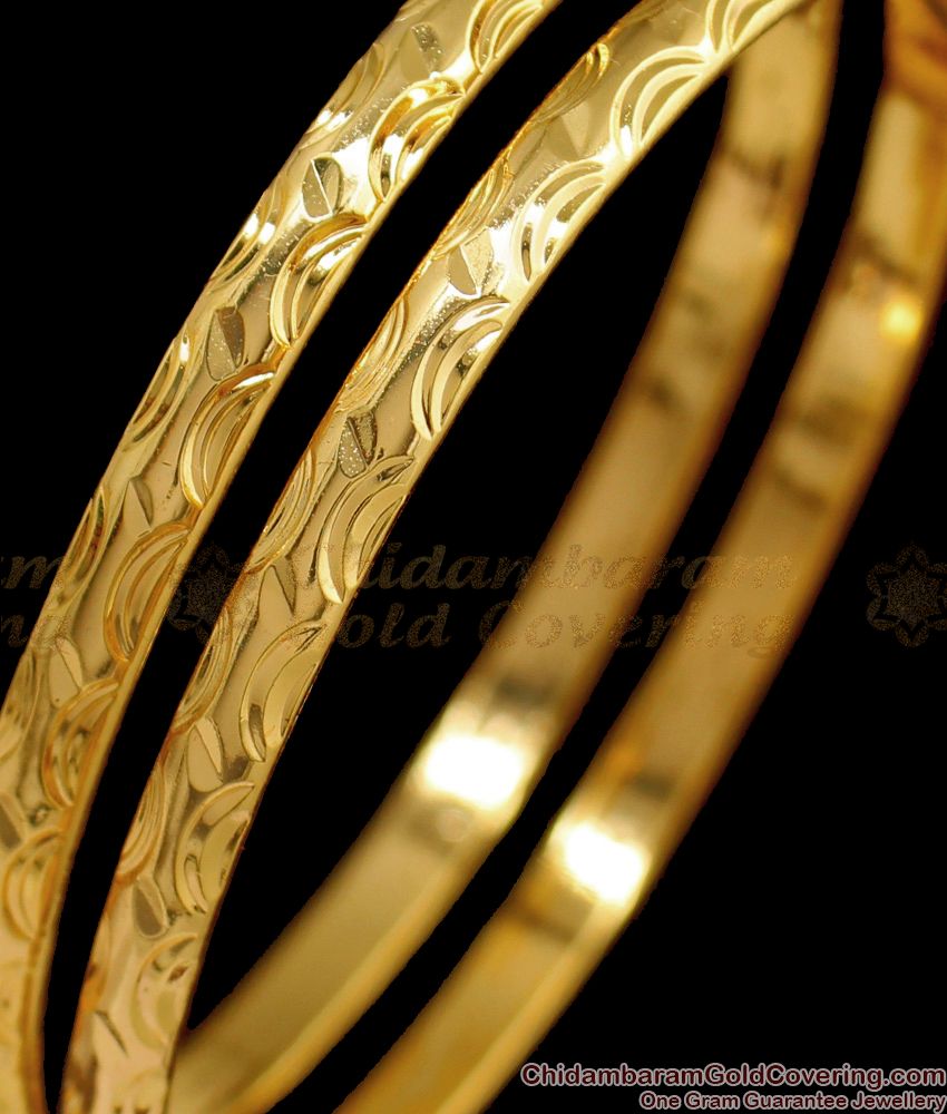 BR1508-2.8 Original Impon Long Life Daily Wear Gold Bangle Collections