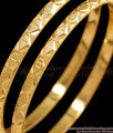 BR1513-2.6 Daily Wear Original Impon Gold Bangle Collections From Chidambaram Gold Covering